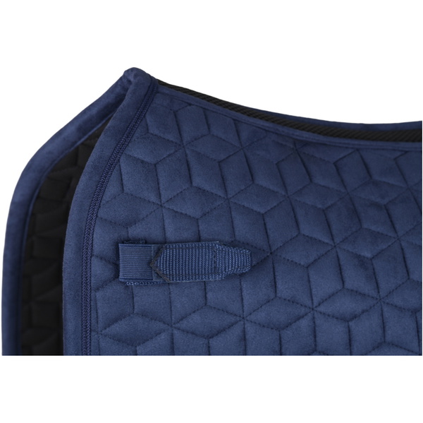 2026 WeatherBeeta Suede Elite Air-Tec Dressage Saddle Pad 1030346 - Navy